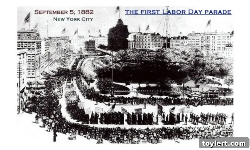 Labor Day history NYC