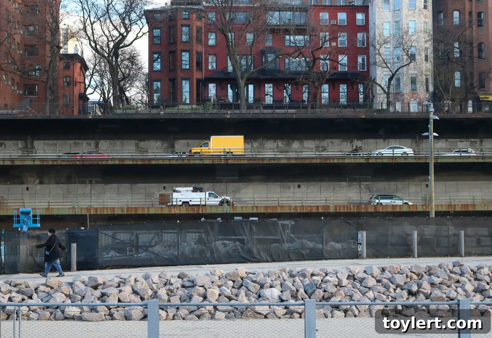 Brooklyn-Queens Expressway and Promenade, a Robert Moses achievement that shaped the borough.