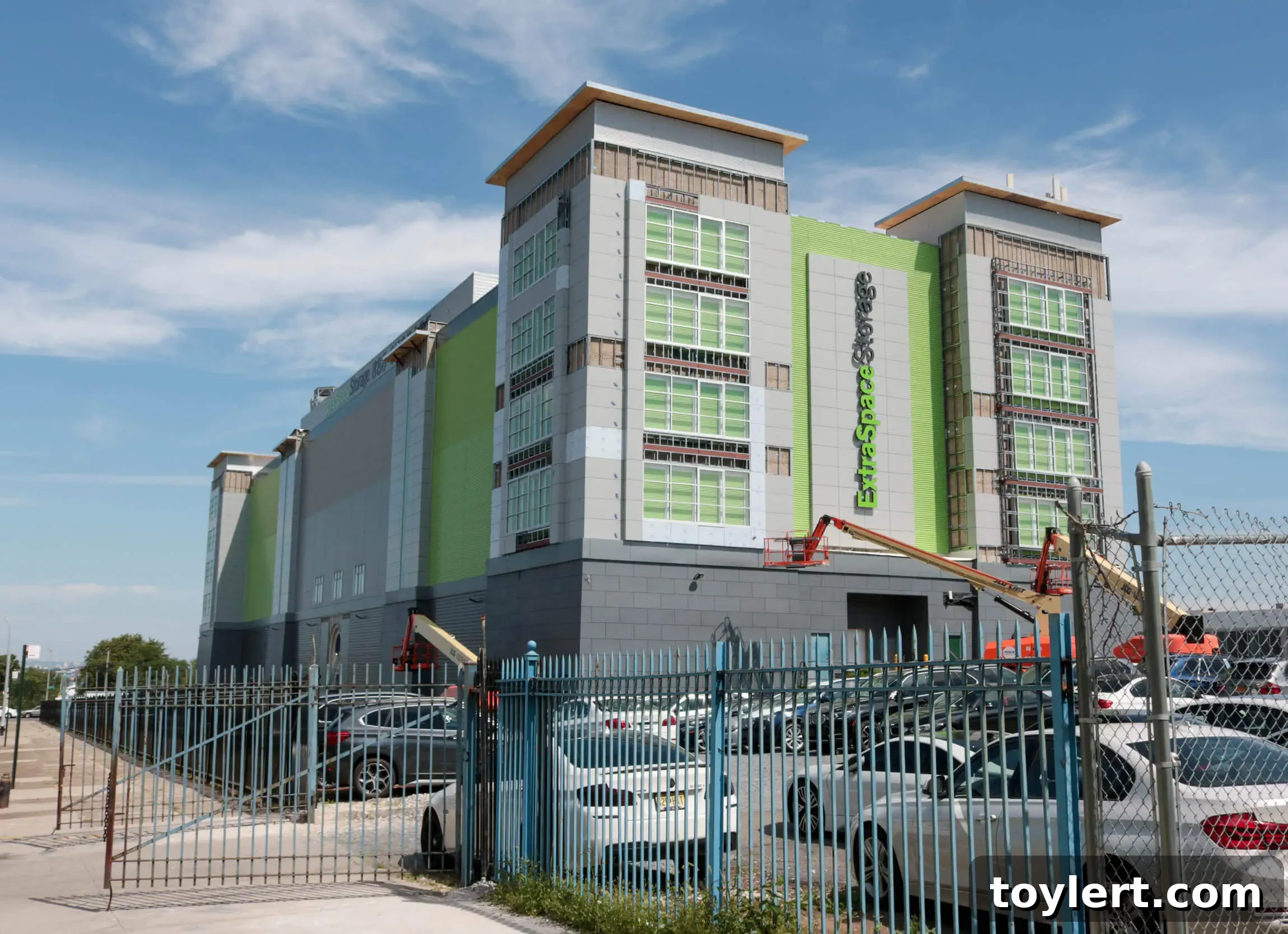 Sunset Park Arsenal's History Cloaked in New Cladding 2 Historic New York State Arsenal building at 6301 2nd Avenue in Sunset Park, Brooklyn, showing original architecture.