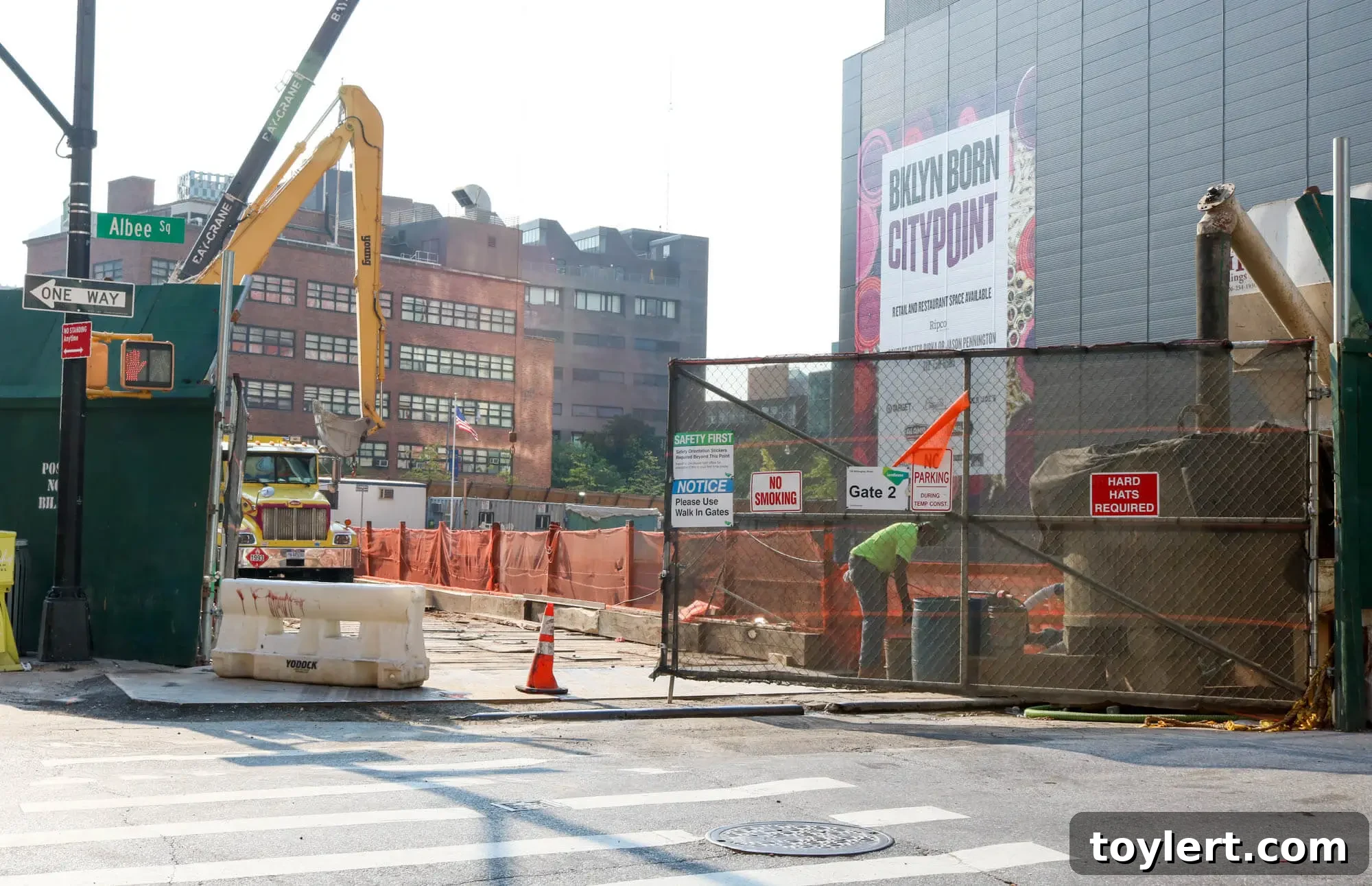 57 Story Skyscraper Begins Ascent at DoBro City Point 2 brooklyn development 237 duffield street downtown brooklyn