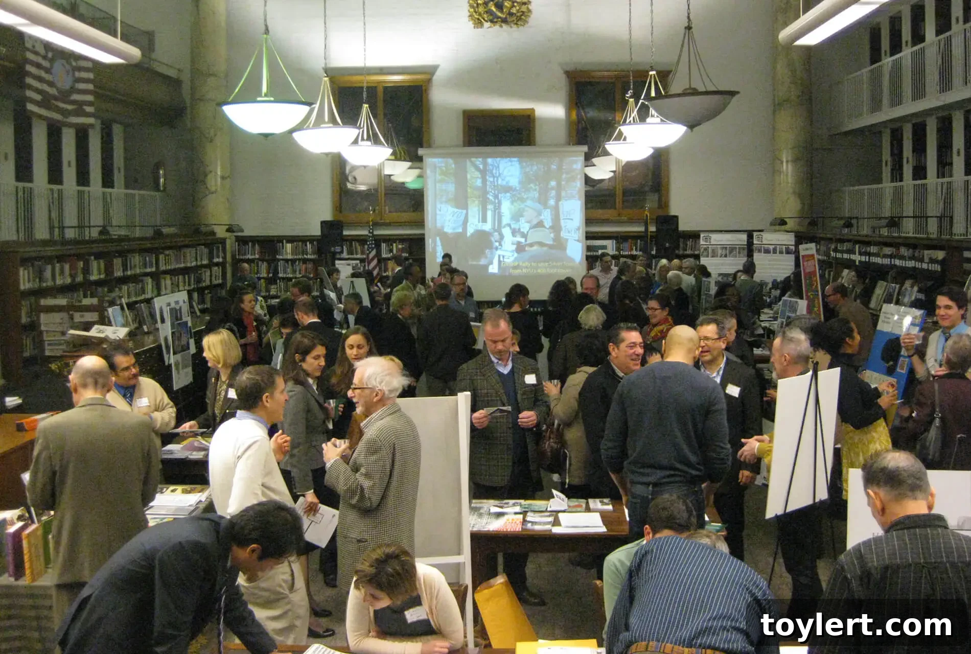 Participants engaging at a past Historic Districts Council preservation conference, demonstrating community involvement and collaborative discussion.