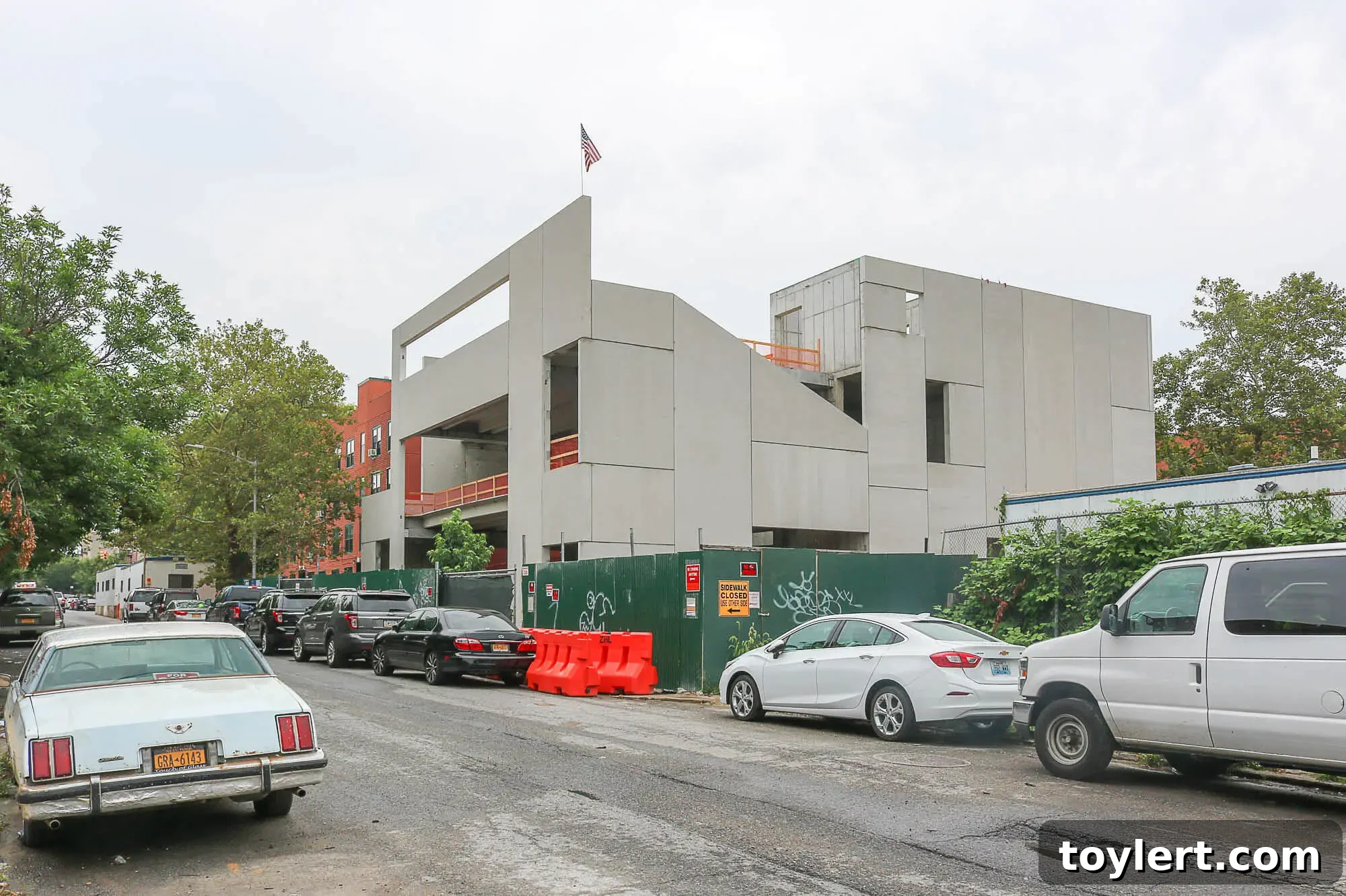 Ocean Hill Firehouse: Studio Gang Clads Concrete in Red Terra-Cotta 2 brooklyn-development-fire-station-1815-st-johns-place-ocean-hill-11