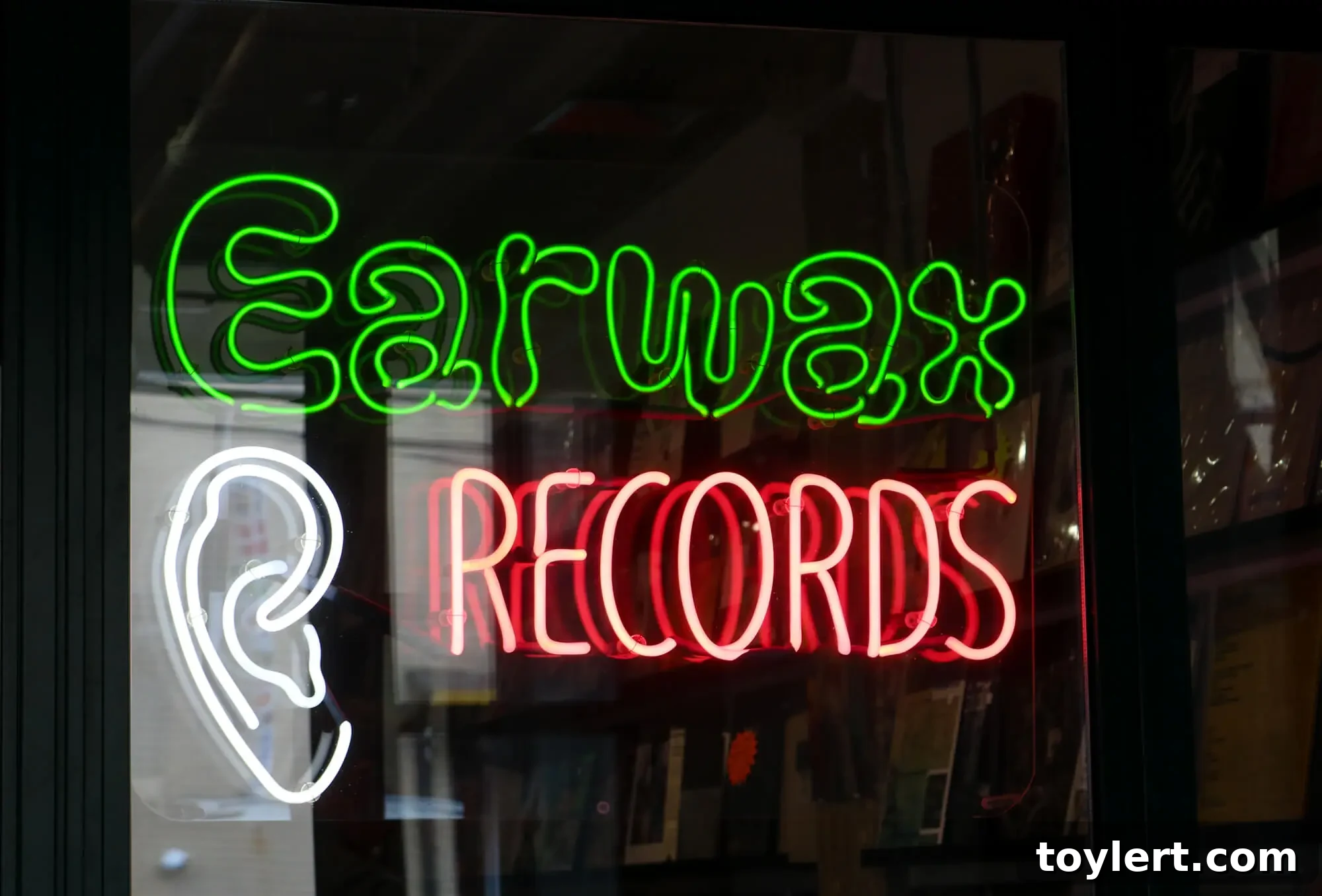 Black Friday Record Store Day Vinyl Finds in Brooklyn 2 Vinyl enthusiasts gather outside a bustling record store in Williamsburg, Brooklyn, celebrating Record Store Day with exclusive album releases.