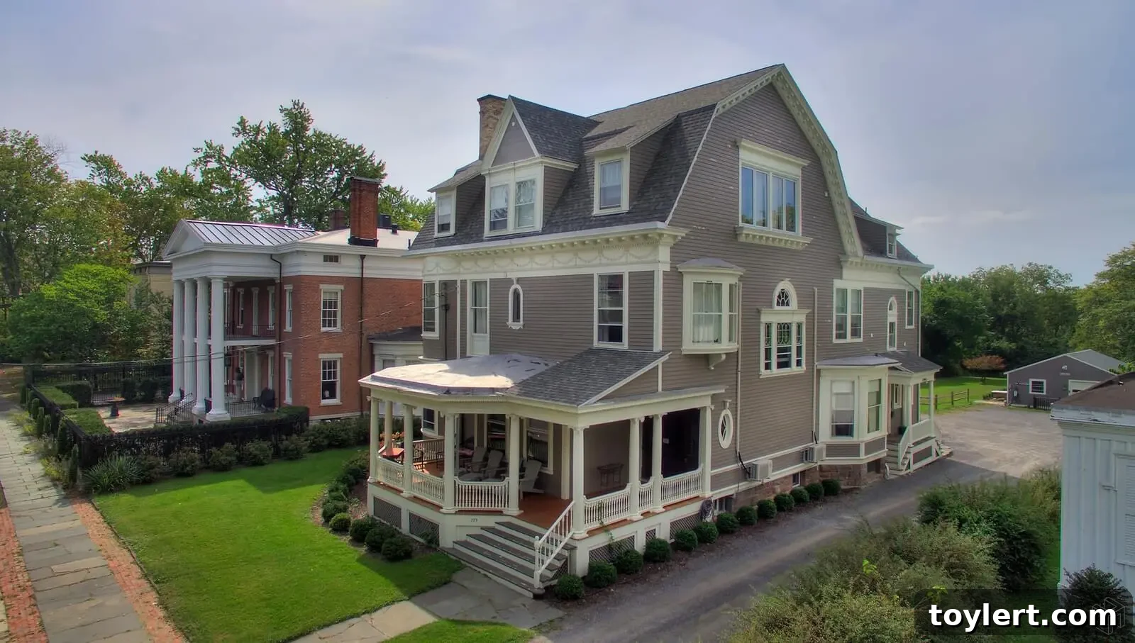 Unlock Your Innkeeper Dream in Hudson for 1.7 Million Dollars 2 Historic Inn at 339 Allen Street, Hudson NY - Grand 19th Century Architecture