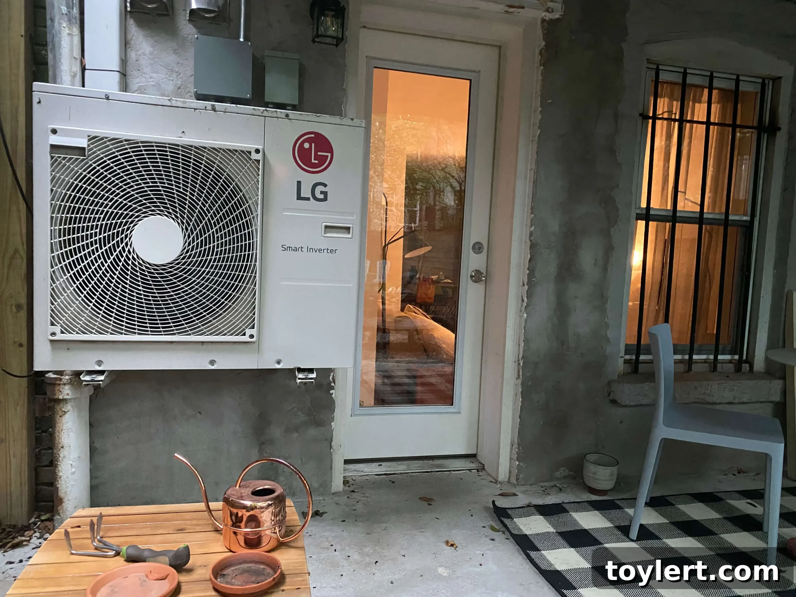 Mini-split outdoor compressor unit