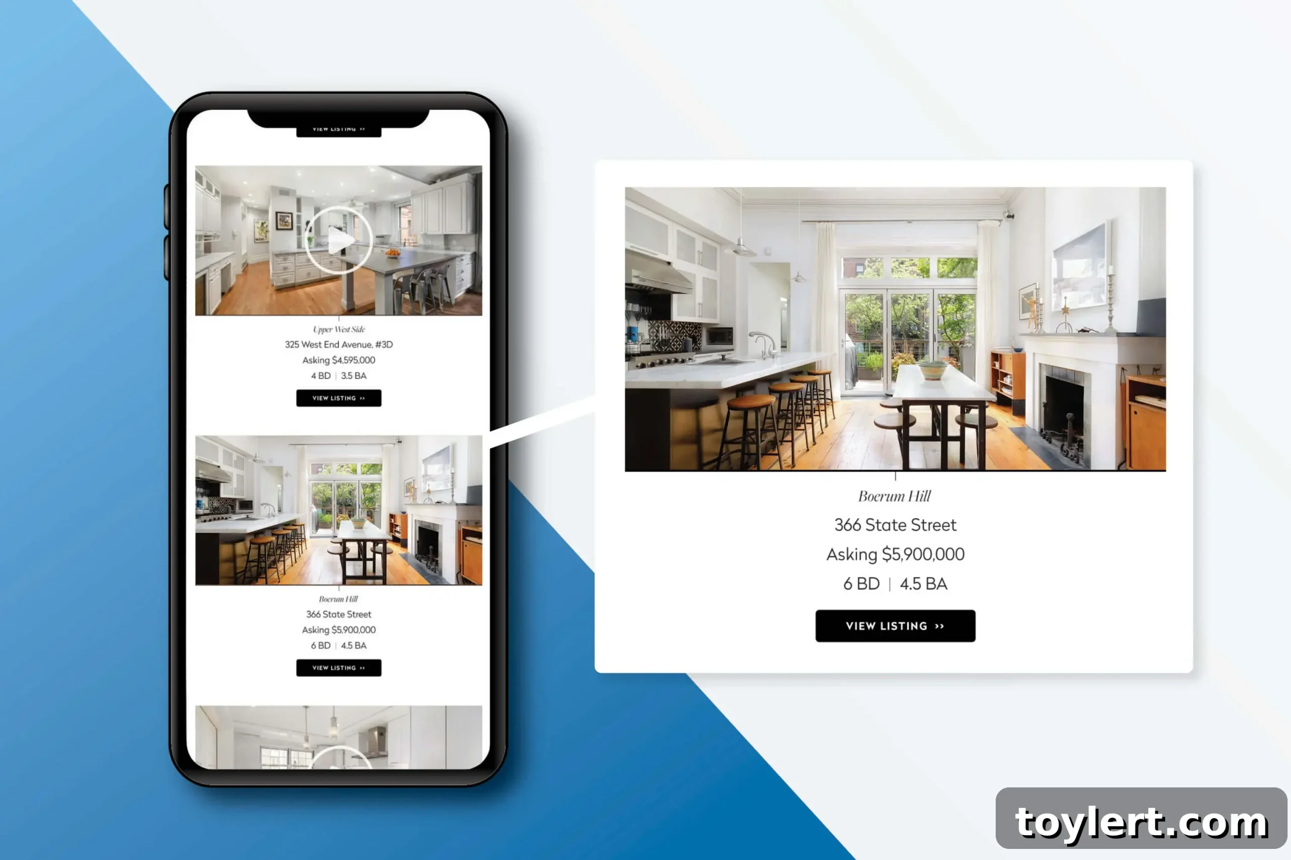 Subscribe to Brown Harris Stevens for Weekly NYC Urban Real Estate Updates 2 BHS Urban Listings of the Week Newsletter Example