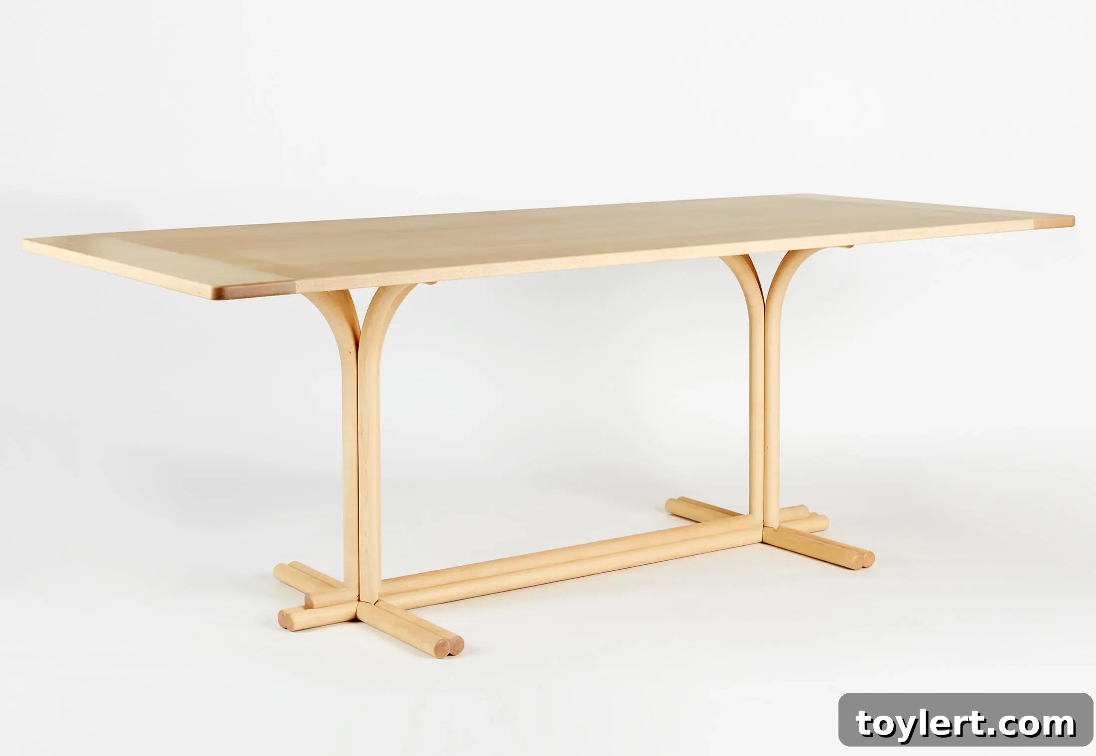 Lexington Table by Jason Miller, a testament to modern craftsmanship and elegant design, crafted from hard maple.