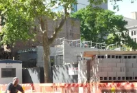 First Townhouse Rises at State Street Project