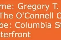 Gregory T. O’Connell: Under the Spotlight